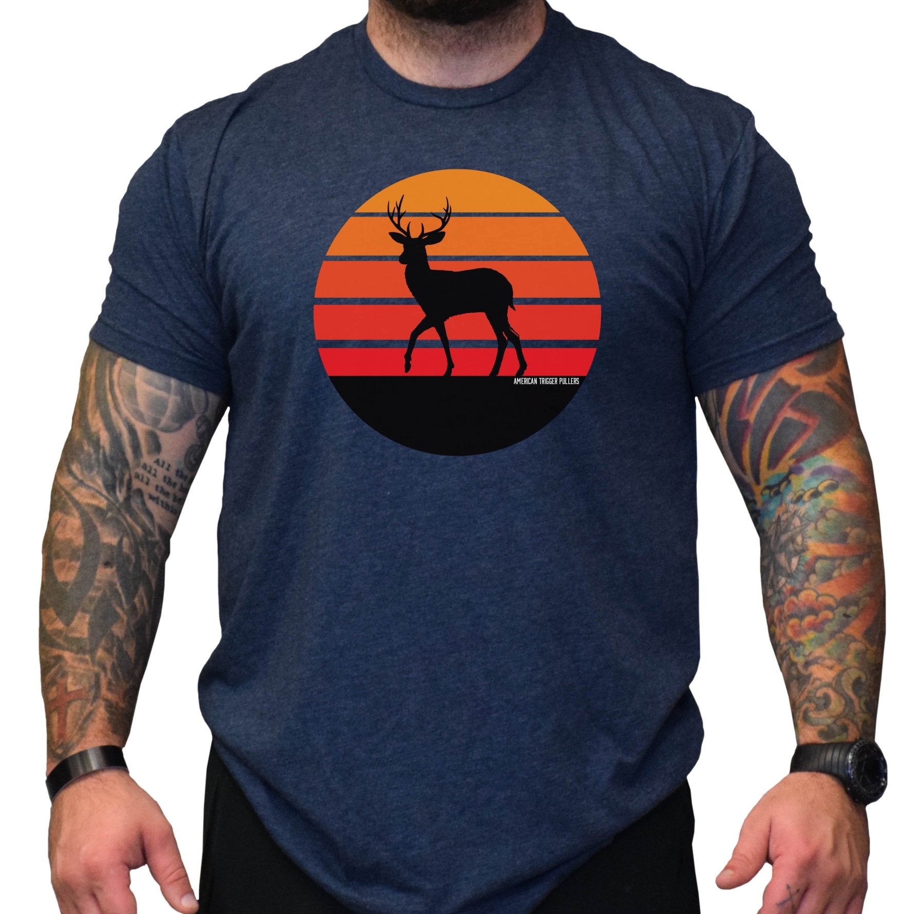 Deer Sunset - Small - Shirt