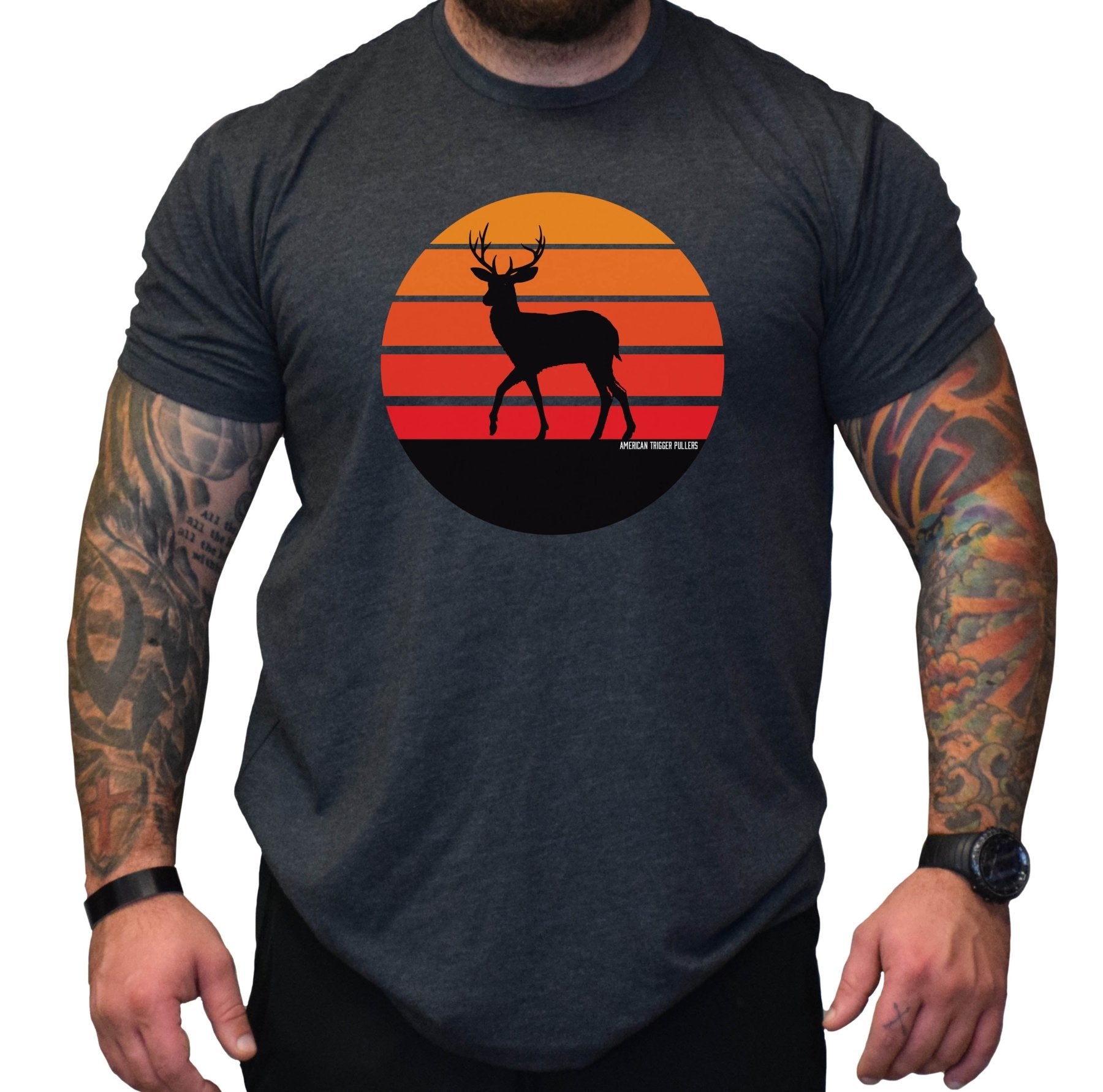 Deer Sunset - Small - Shirt