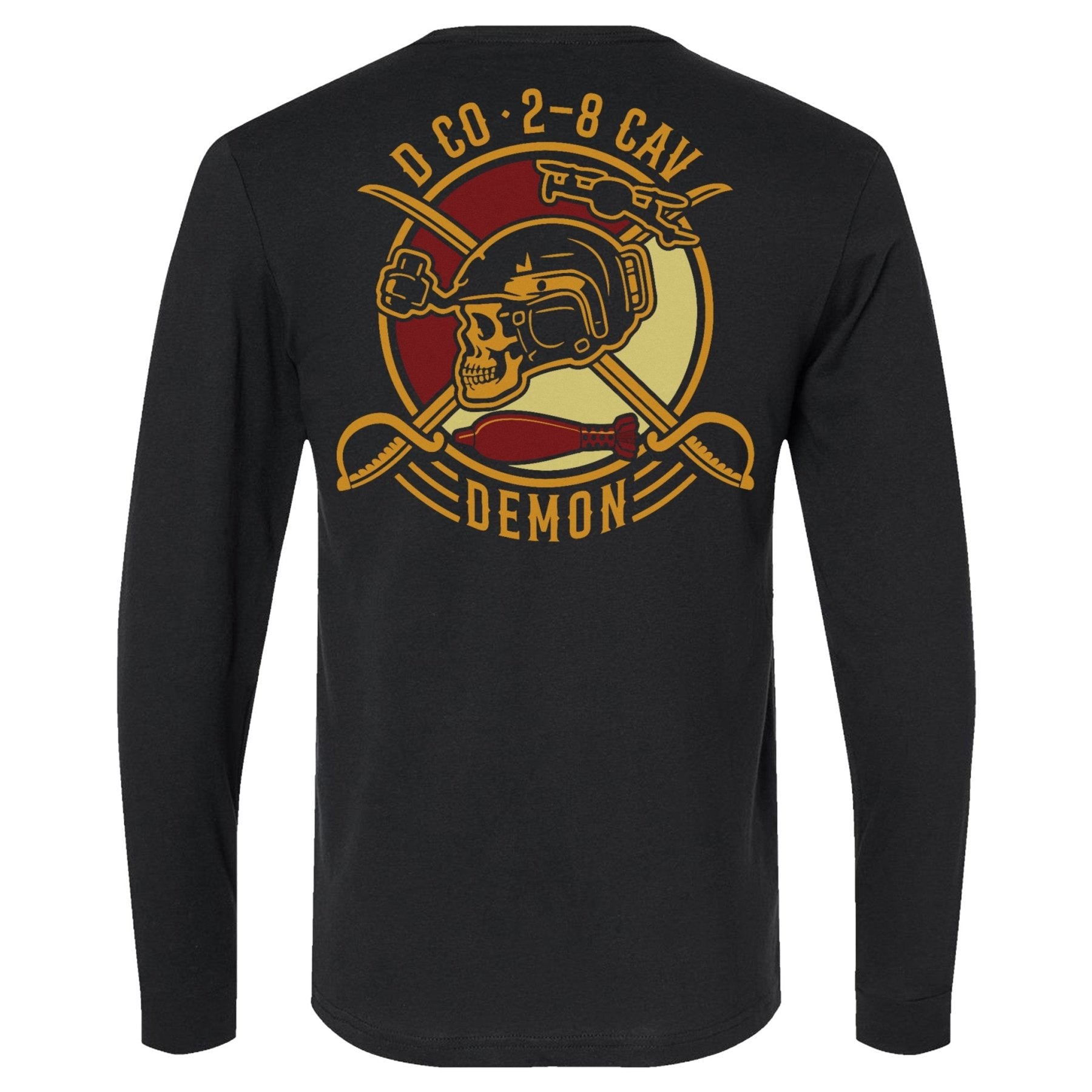 Demon Company 2 - 8 CAV Long Sleeve Shirt - Small - Private Long Sleeve Shirt
