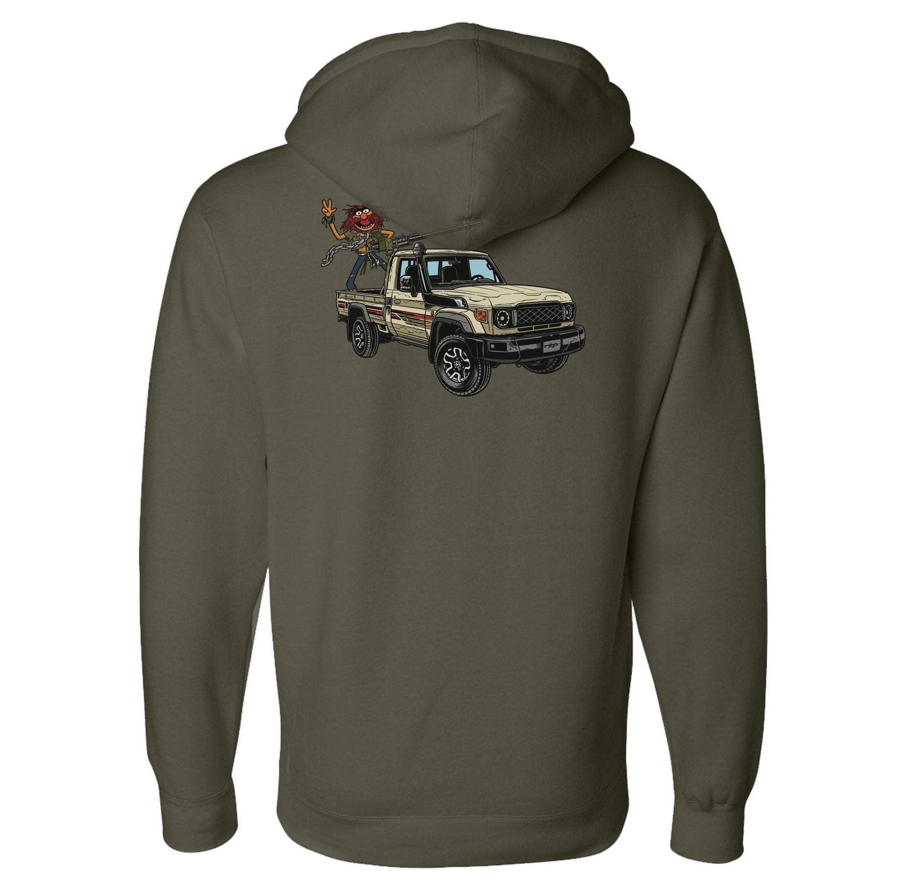 Desert Animal Hoodie - Small - Hoodie