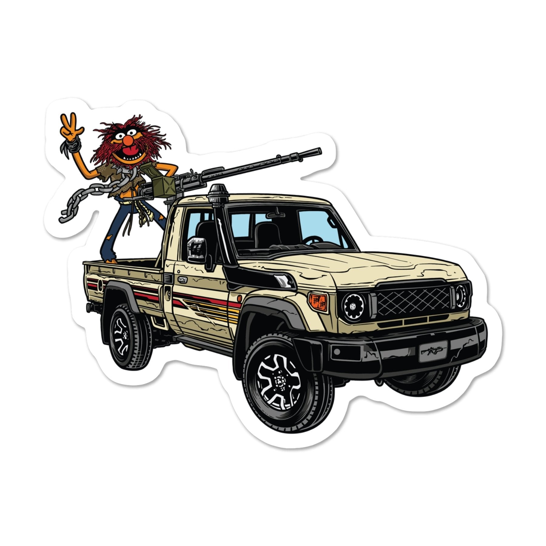 Desert Animal Sticker - 4" - Sticker