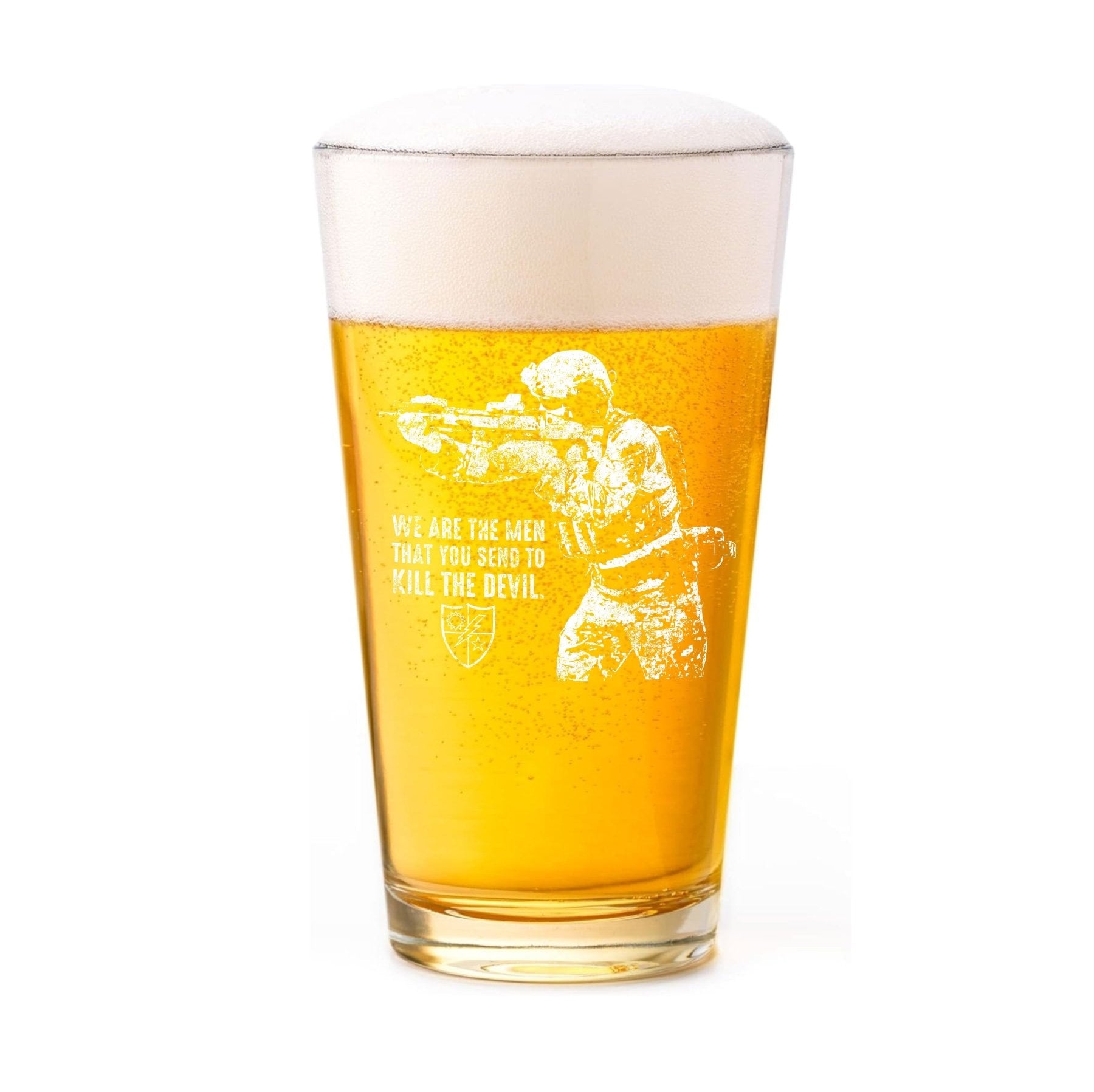 Devil Men Pint Glass Set - 16oz - Glassware