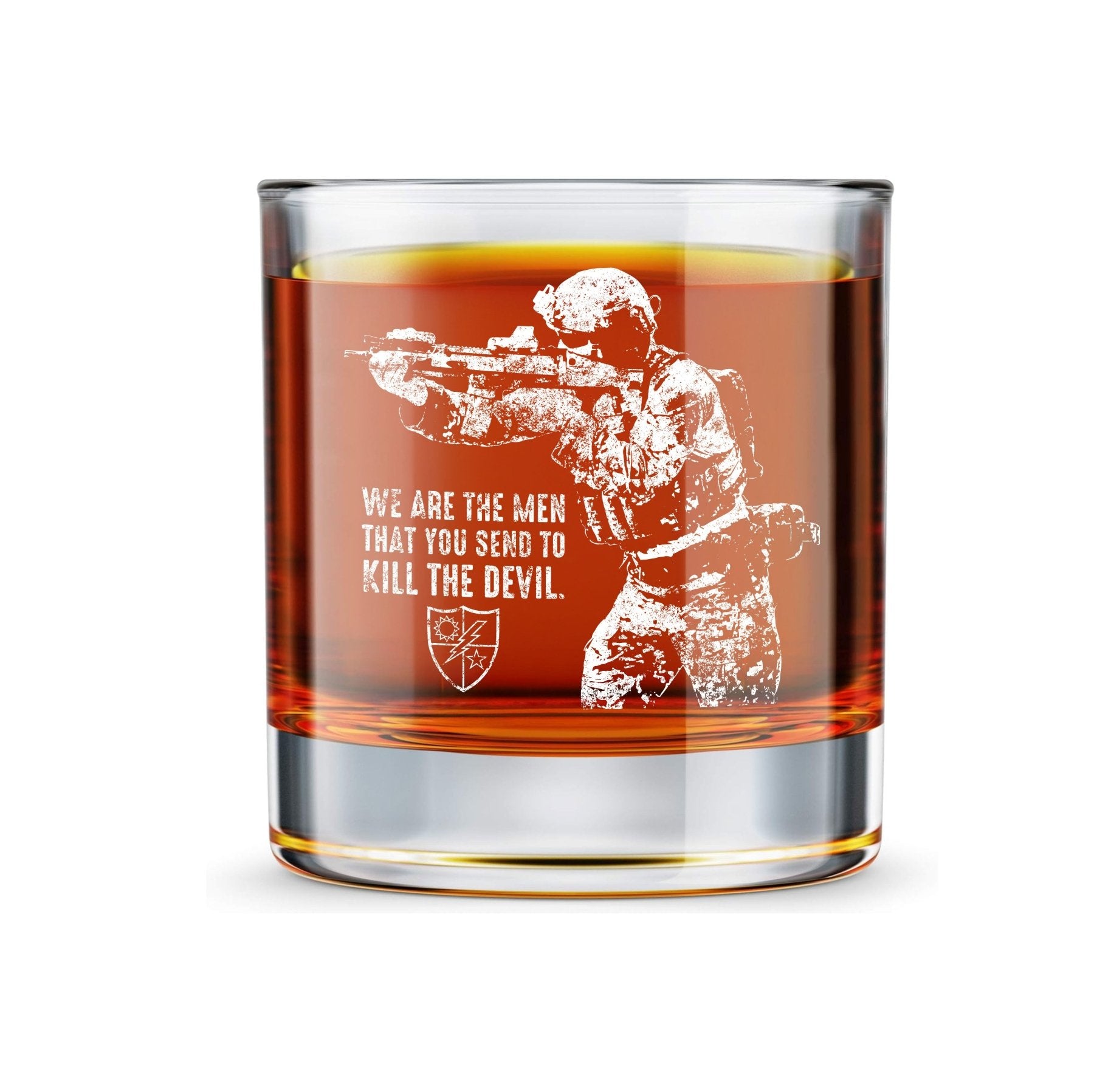 Devil Men Whiskey Glass Set - 16oz - Glassware