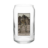Devils With Green Eyes Beer Can Glass Set - 16oz - Glassware