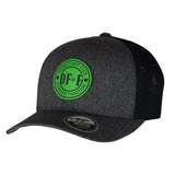 DF&F Leather SnapBack 110M - Green Leather - Headwear