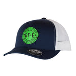 DF&F Leather SnapBack - Green Leather - Headwear