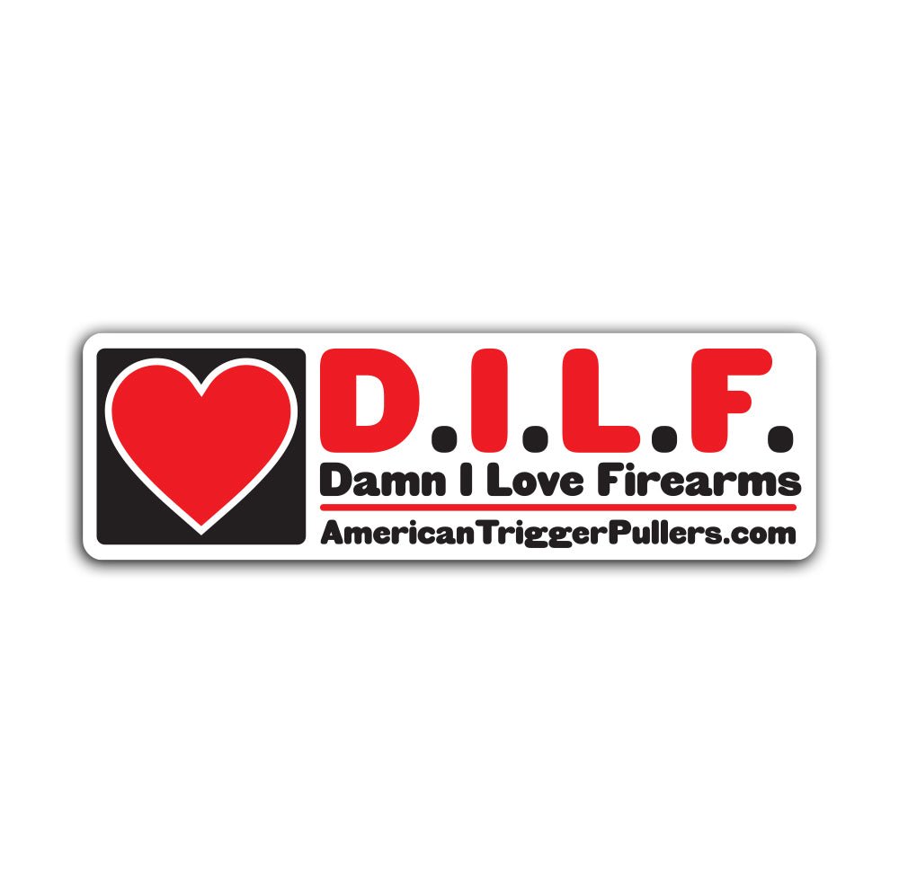 DILF Bumper Sticker - 6" - Sticker