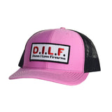 DILF Embroidered Patch Snapback - OSFA - Headwear