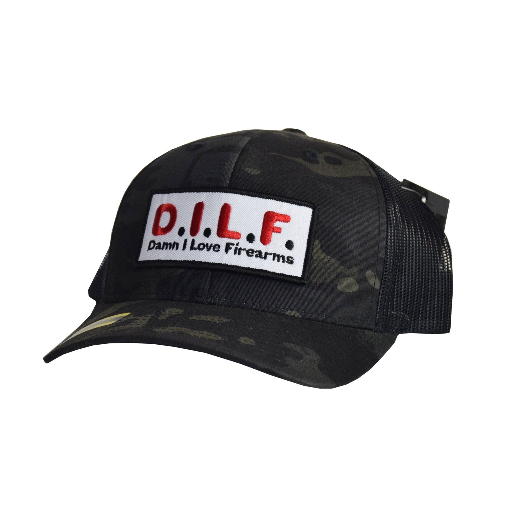 DILF Embroidered Patch Snapback - OSFA - Headwear