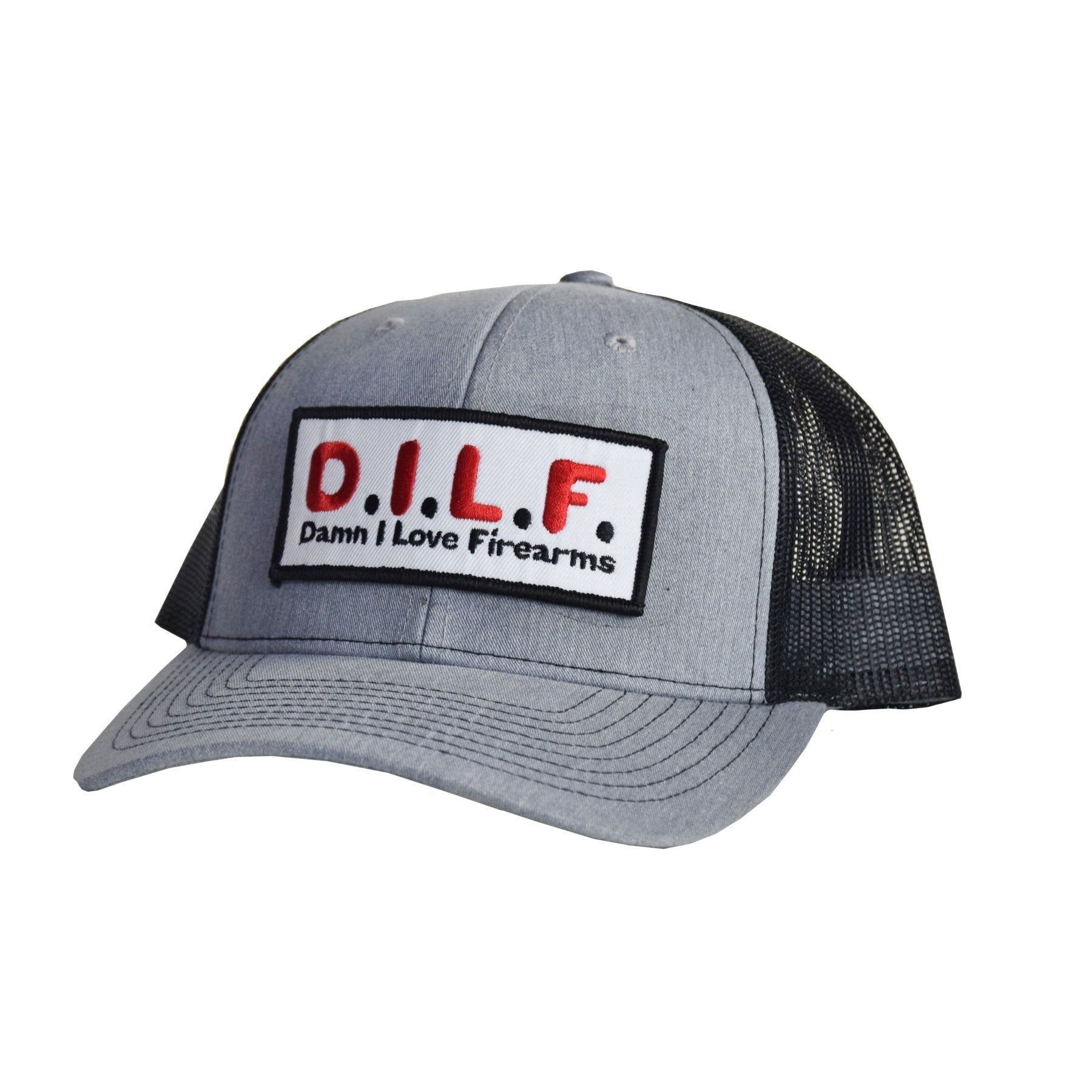 DILF Embroidered Patch Snapback - OSFA - Headwear