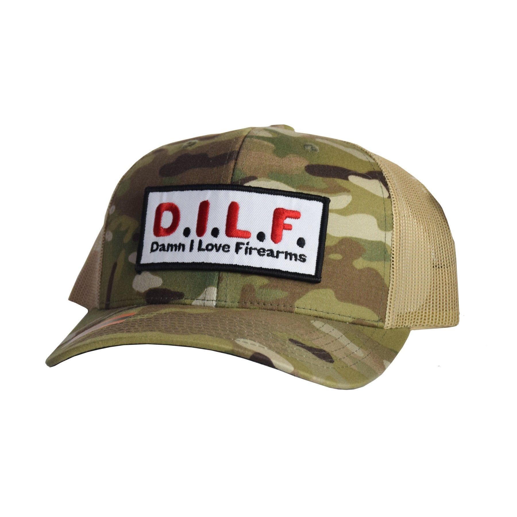 DILF Embroidered Patch Snapback - OSFA - Headwear