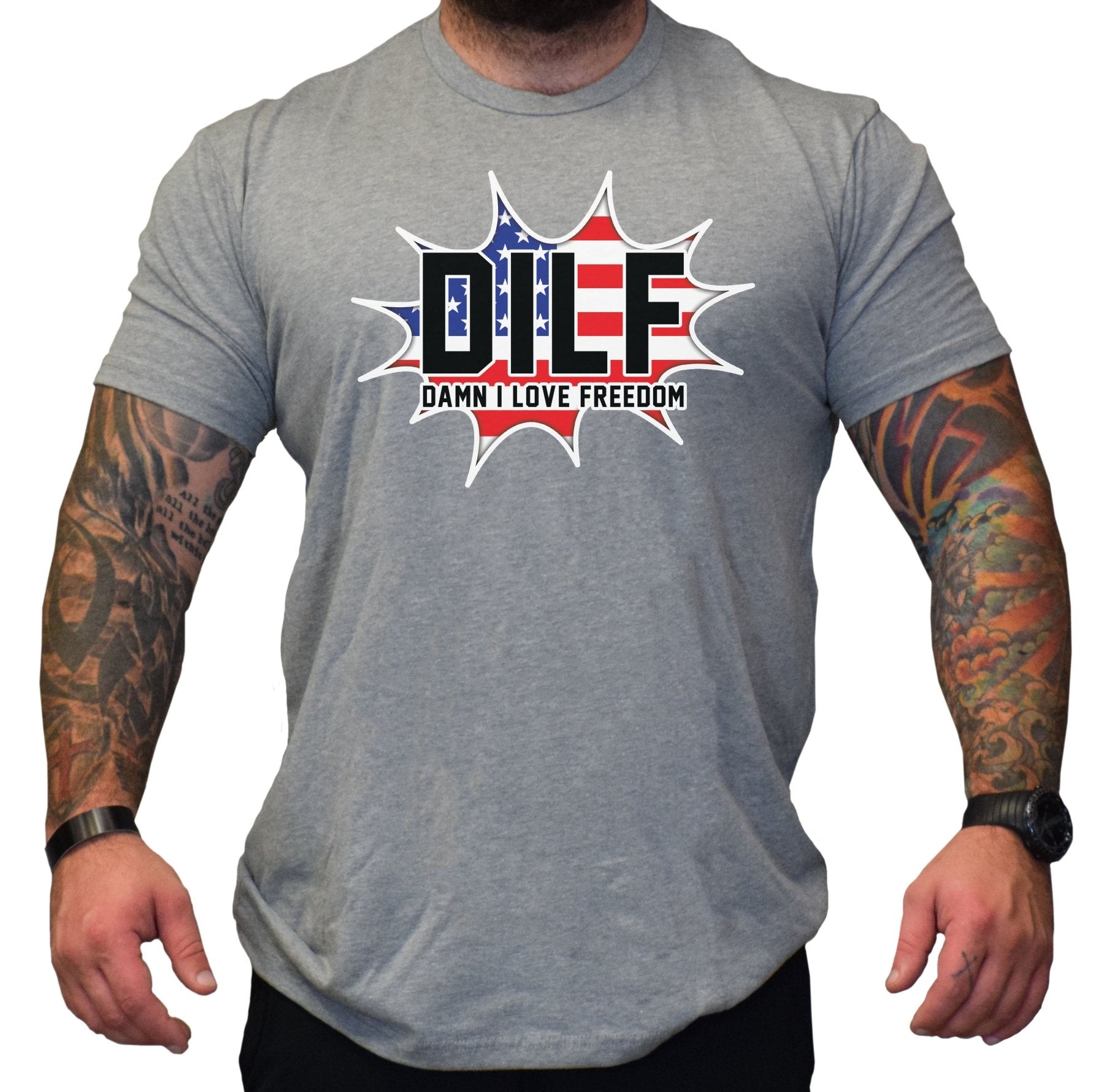 DILF Freedom Tee - Small - Shirt