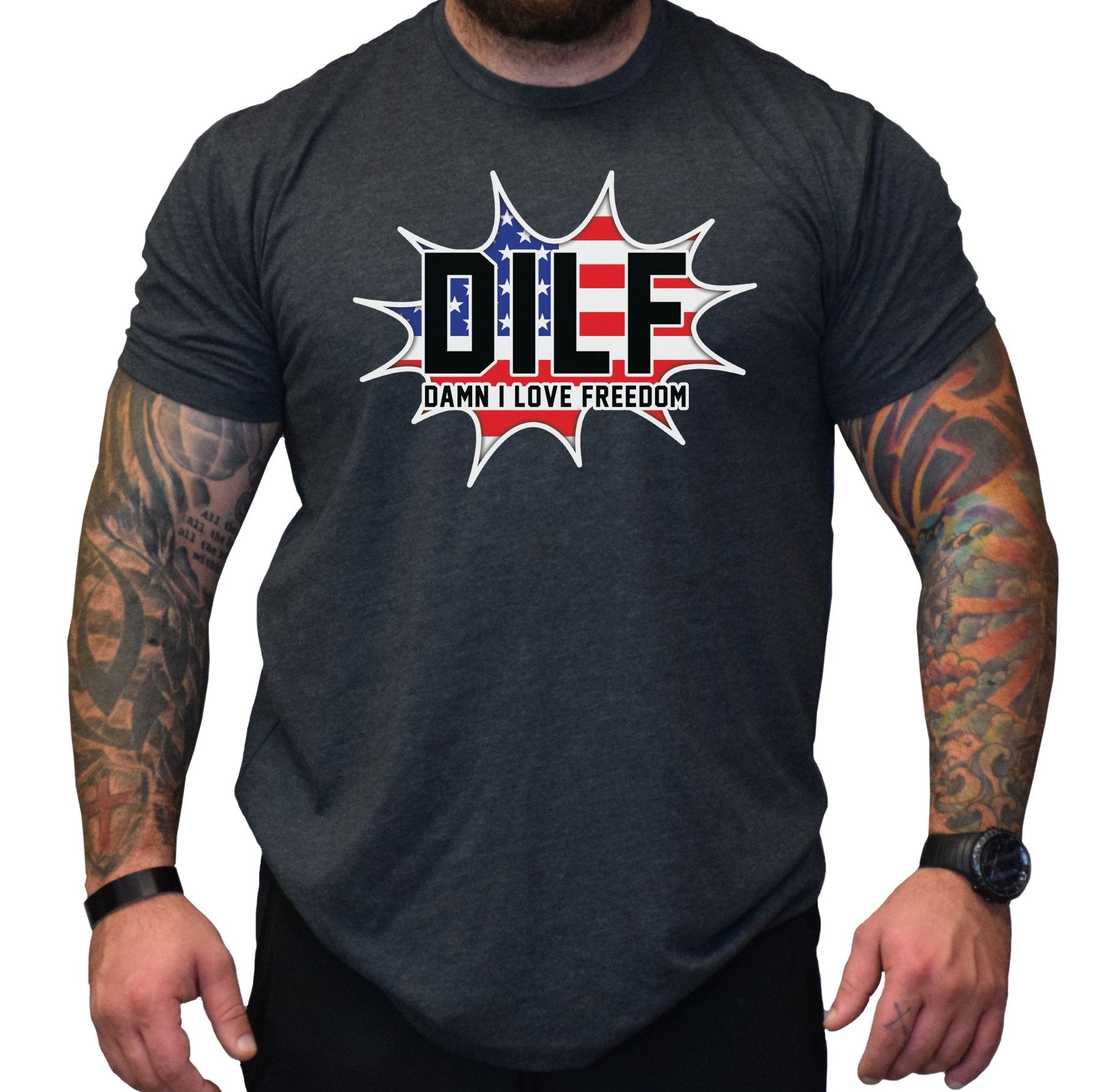 DILF Freedom Tee - Small - Shirt