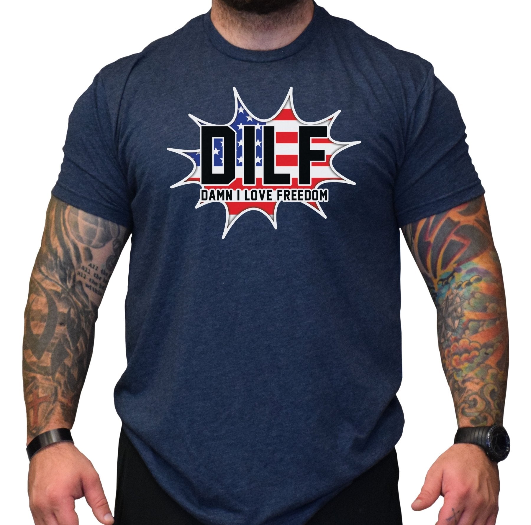 DILF Freedom Tee - Small - Shirt