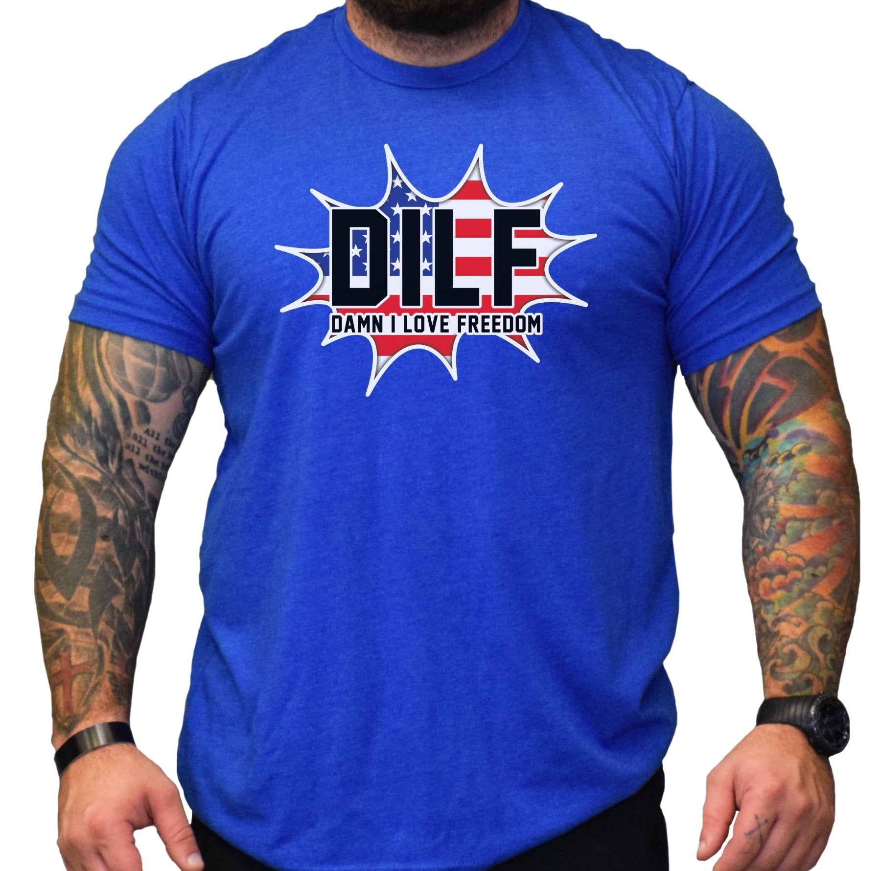 DILF Freedom Tee - Small - Shirt