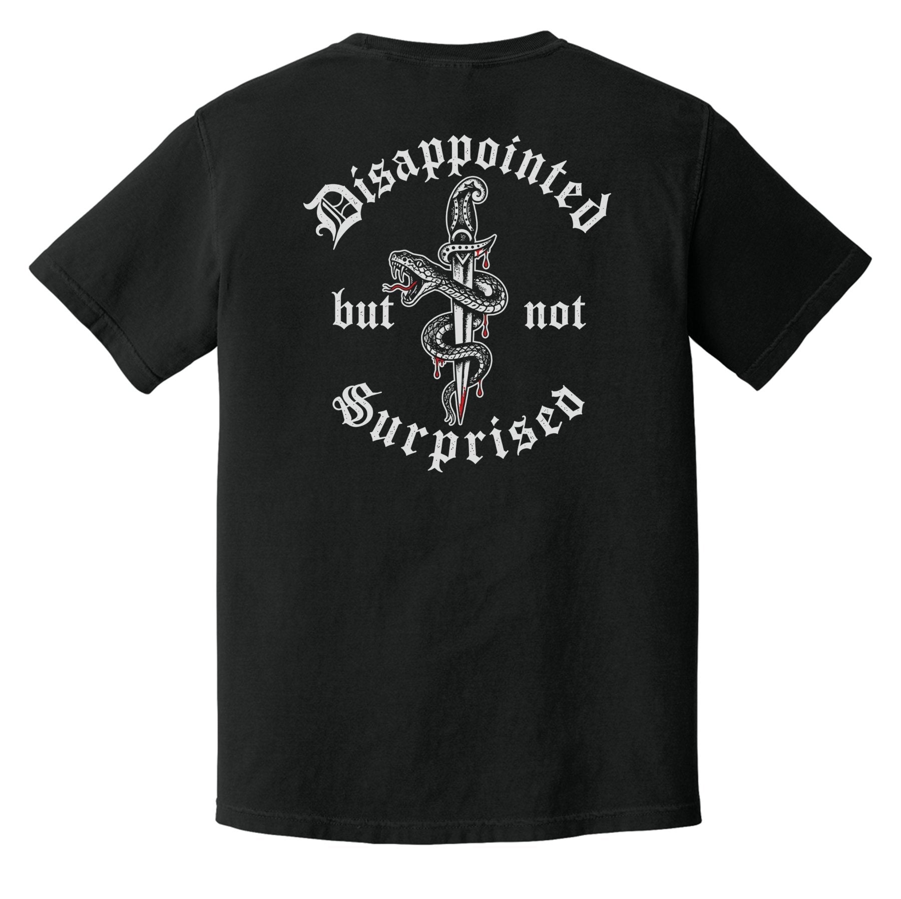 Disappointed Snake Heavyweight Tee - Small - Shirt