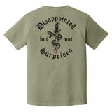 Disappointed Snake Heavyweight Tee - Small - Shirt