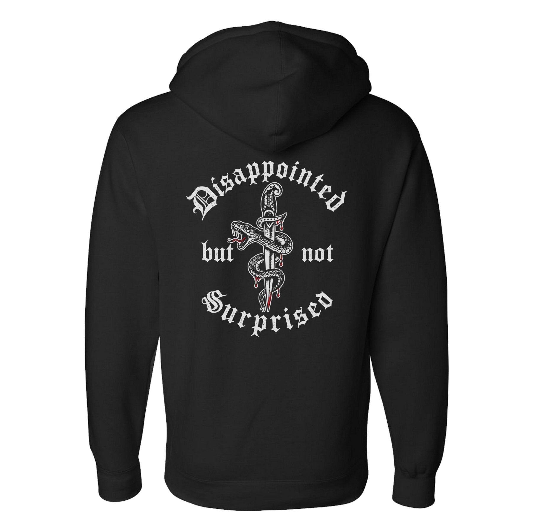 Disappointed Snake Hoodie - Small - Hoodie