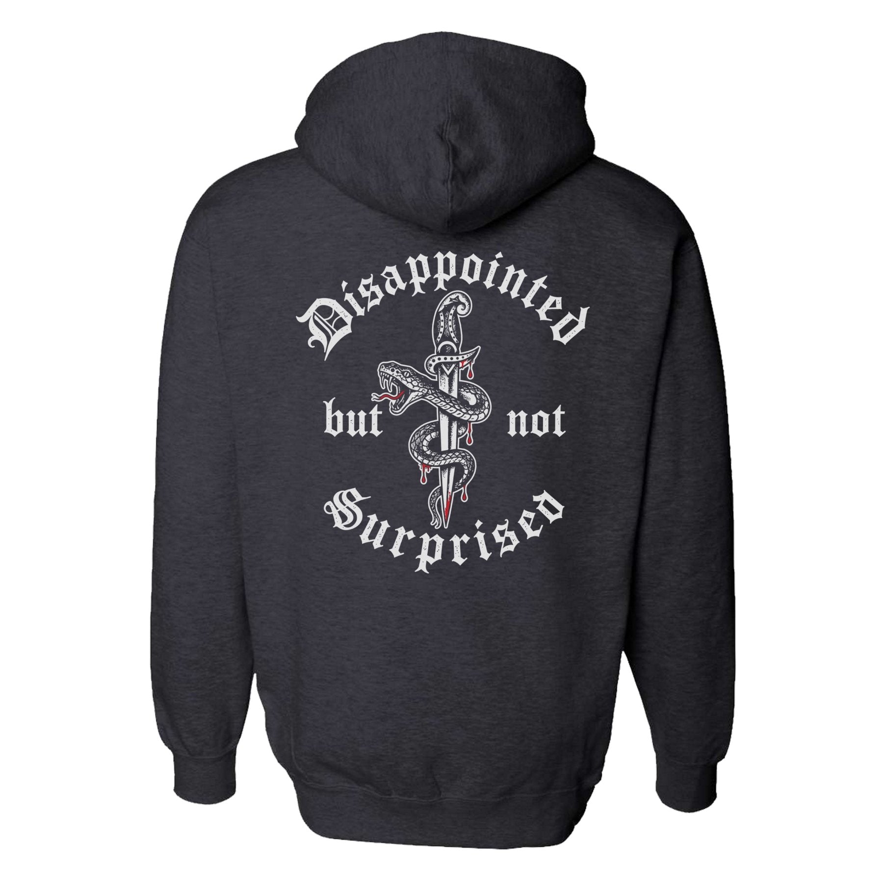 Disappointed Snake Hoodie - Small - Hoodie