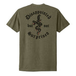 Disappointed Snake Tee - Small - Shirt