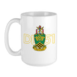 DL 51 Mugs - 15oz Ceramic - No Discount