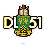 DL 51 Sticker - 3.75" - No Discount