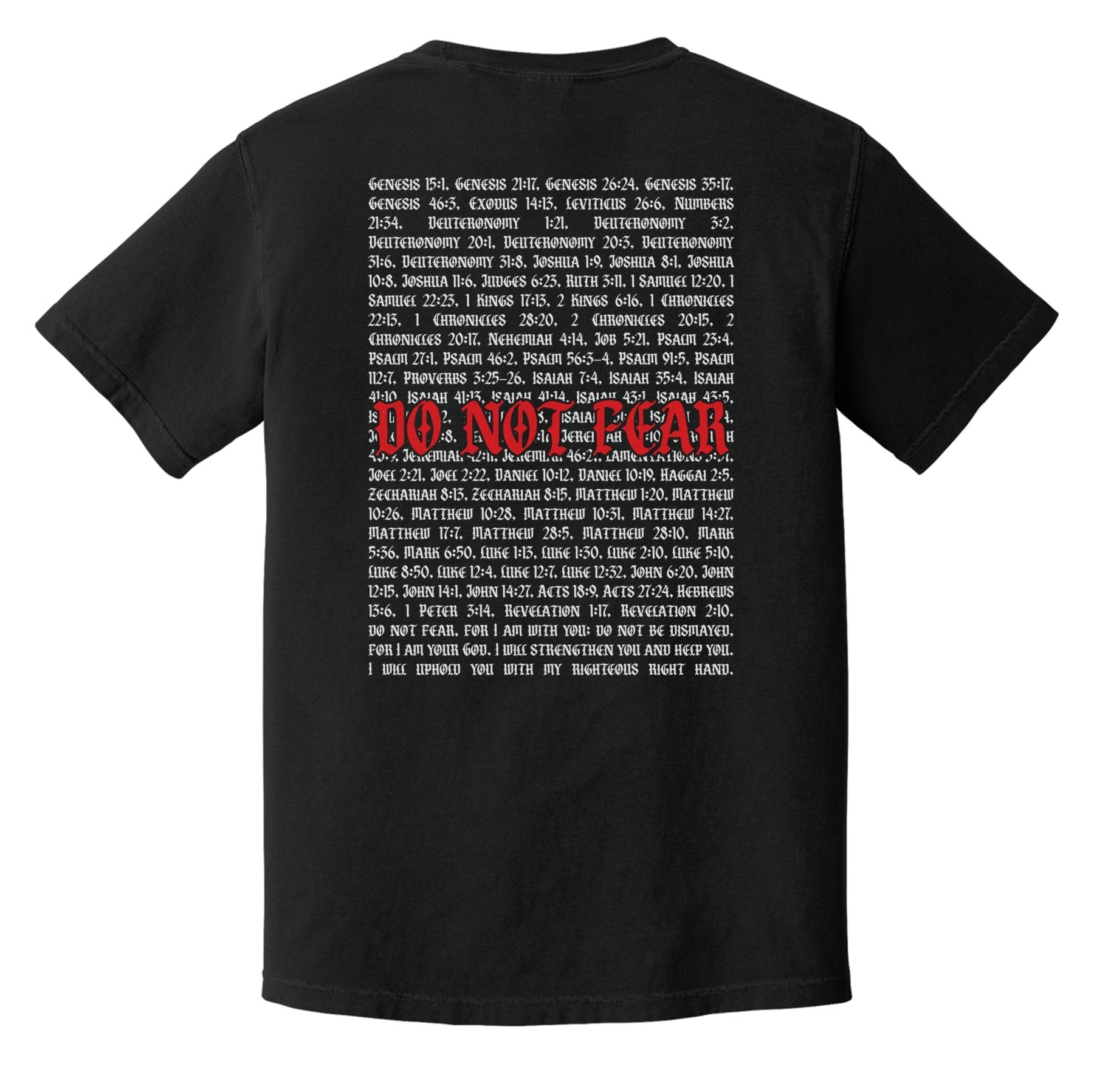 Do Not Fear Verses Heavyweight Tee - Small - Shirt