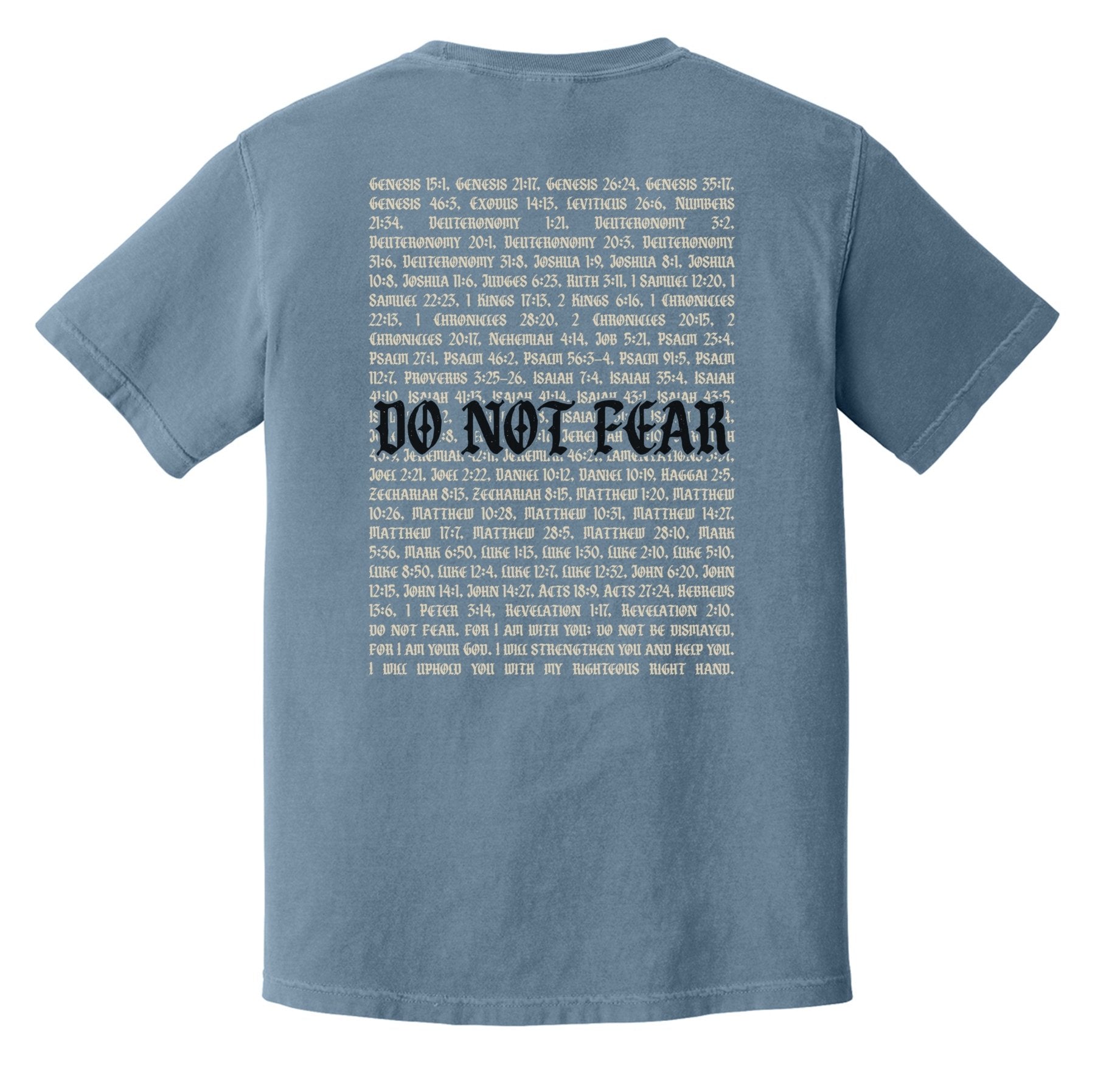 Do Not Fear Verses Heavyweight Tee - Small - Shirt