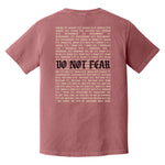 Do Not Fear Verses Heavyweight Tee - Small - Shirt
