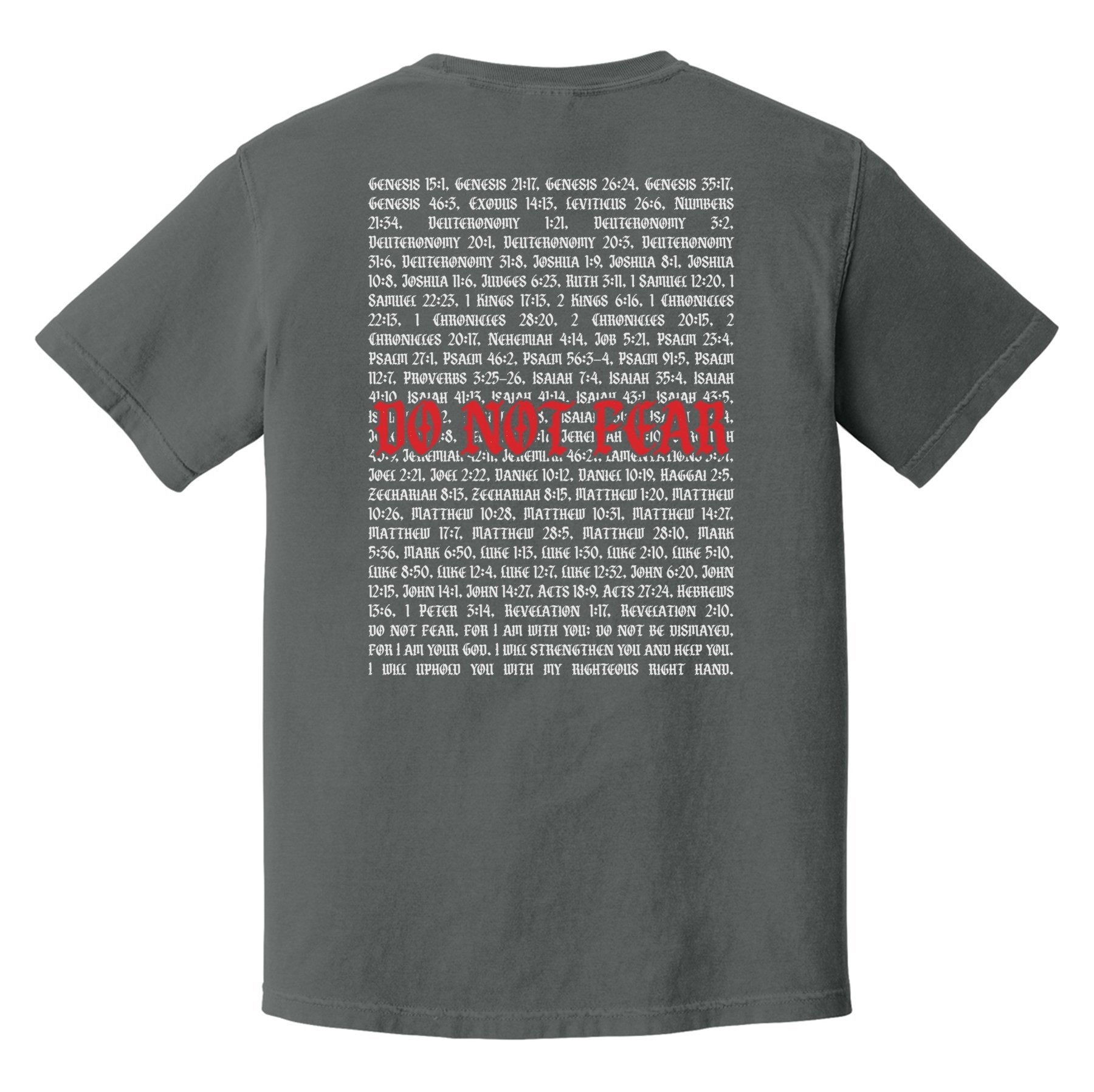 Do Not Fear Verses Heavyweight Tee - Small - Shirt