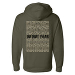 Do Not Fear Verses Hoodie - Small - Hoodie