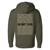 Do Not Fear Verses Hoodie - Small - Hoodie