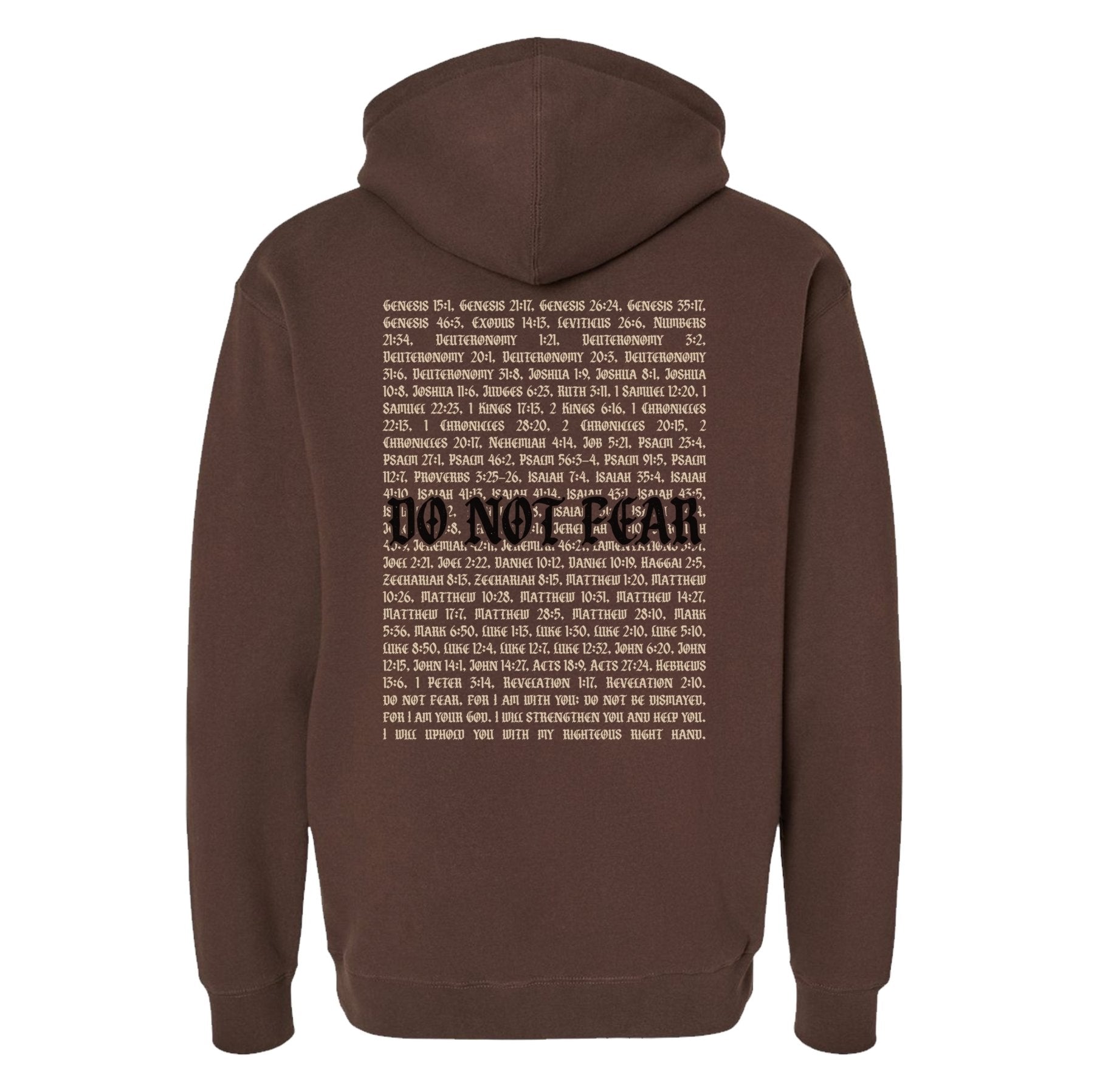 Do Not Fear Verses Hoodie - Small - Hoodie