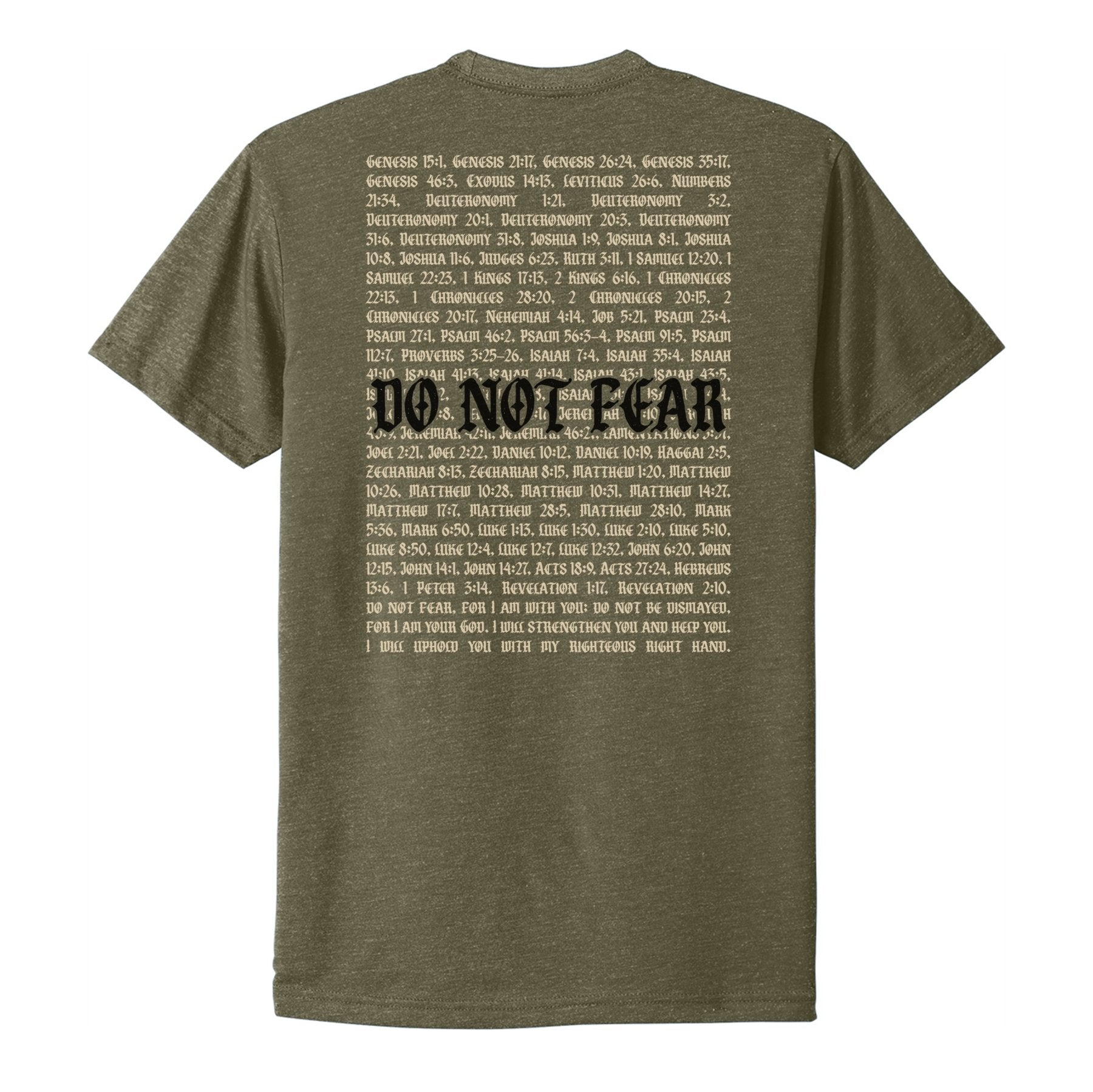 Do Not Fear Verses Tee - Small - Shirt