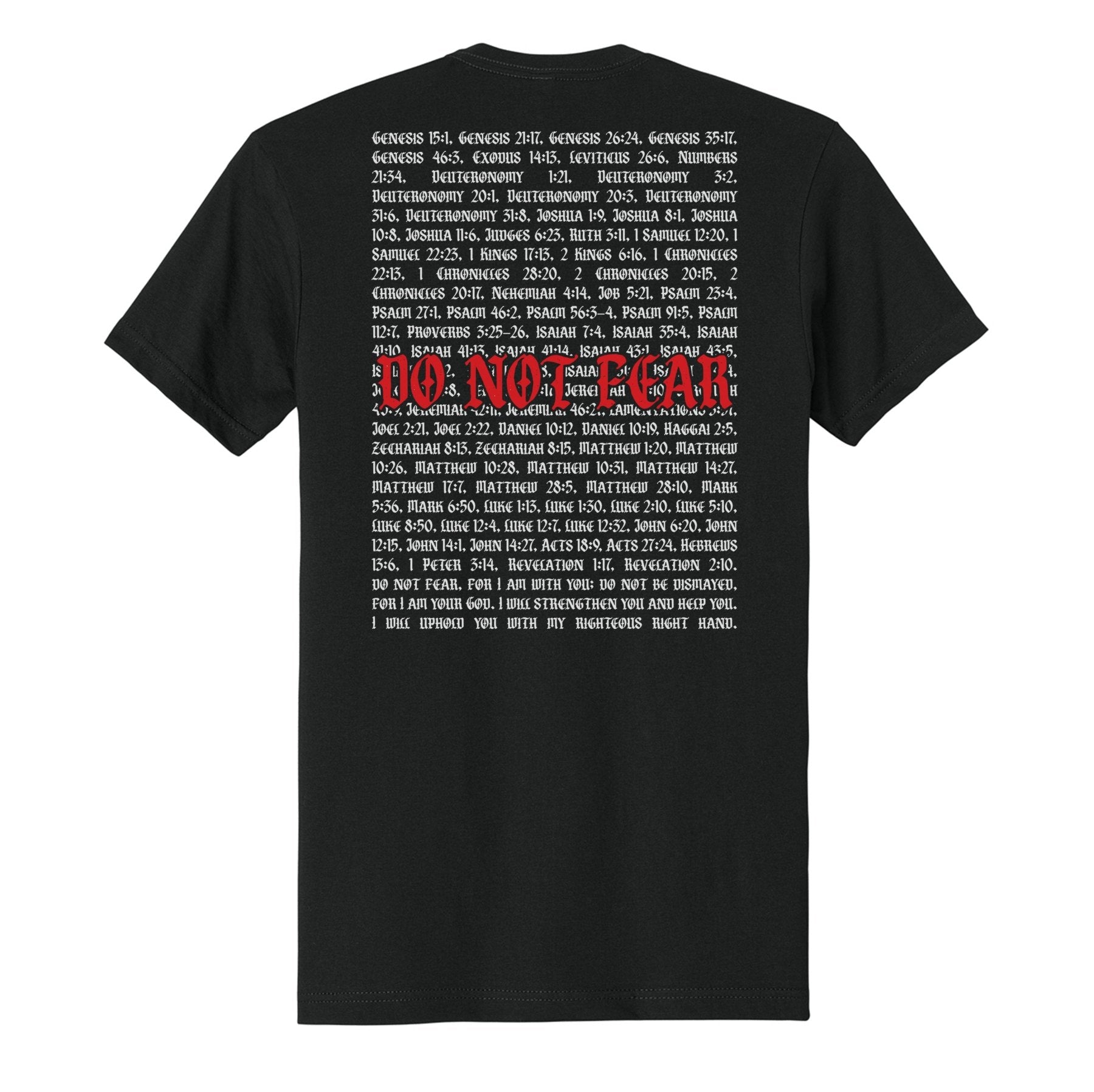 Do Not Fear Verses Tee - Small - Shirt