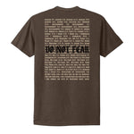 Do Not Fear Verses Tee - Small - Shirt