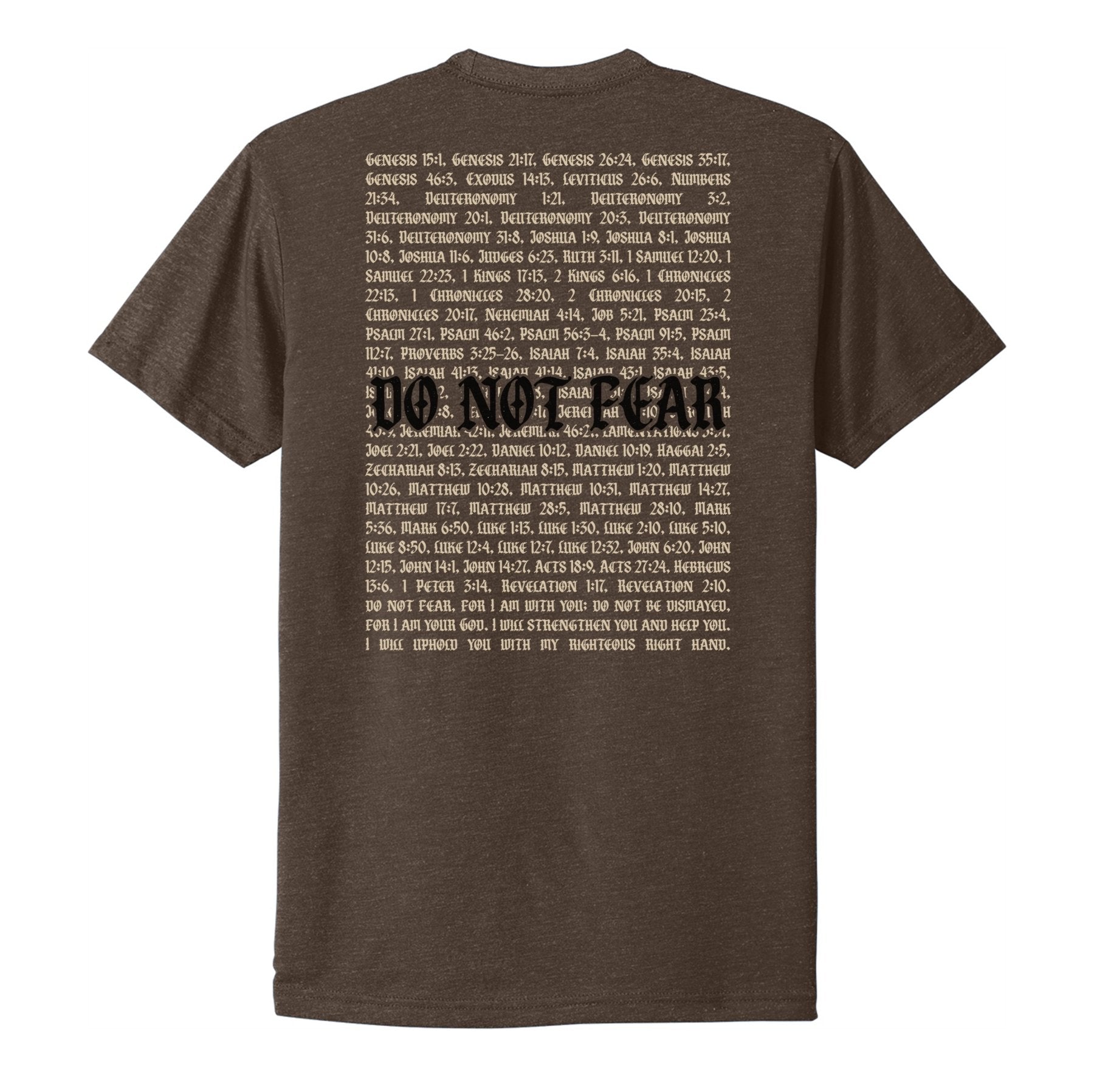 Do Not Fear Verses Tee - Small - Shirt