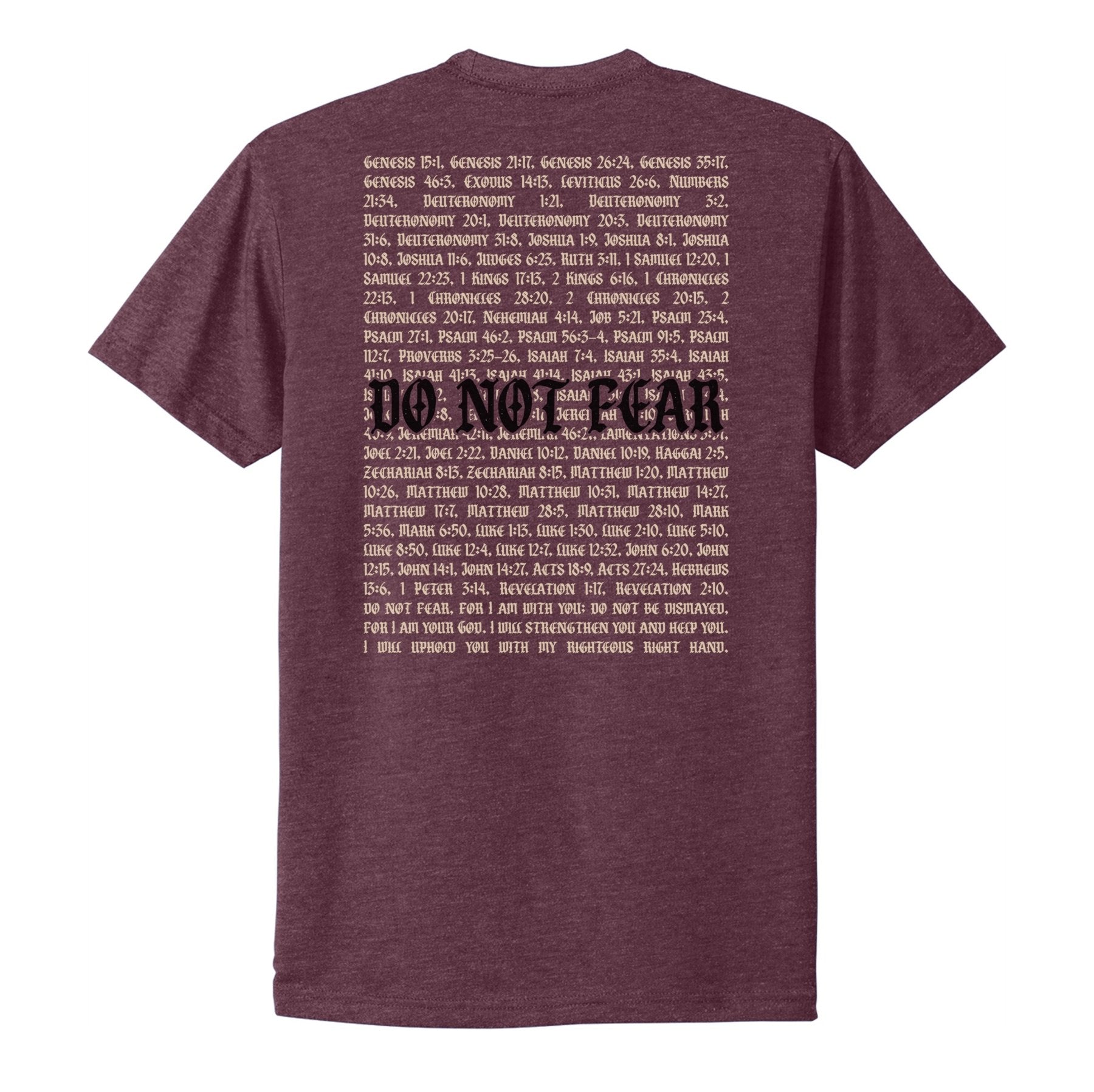 Do Not Fear Verses Tee - Small - Shirt