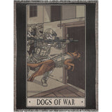 Dogs Of War Woven Blanket - 60x80 inch - Blanket