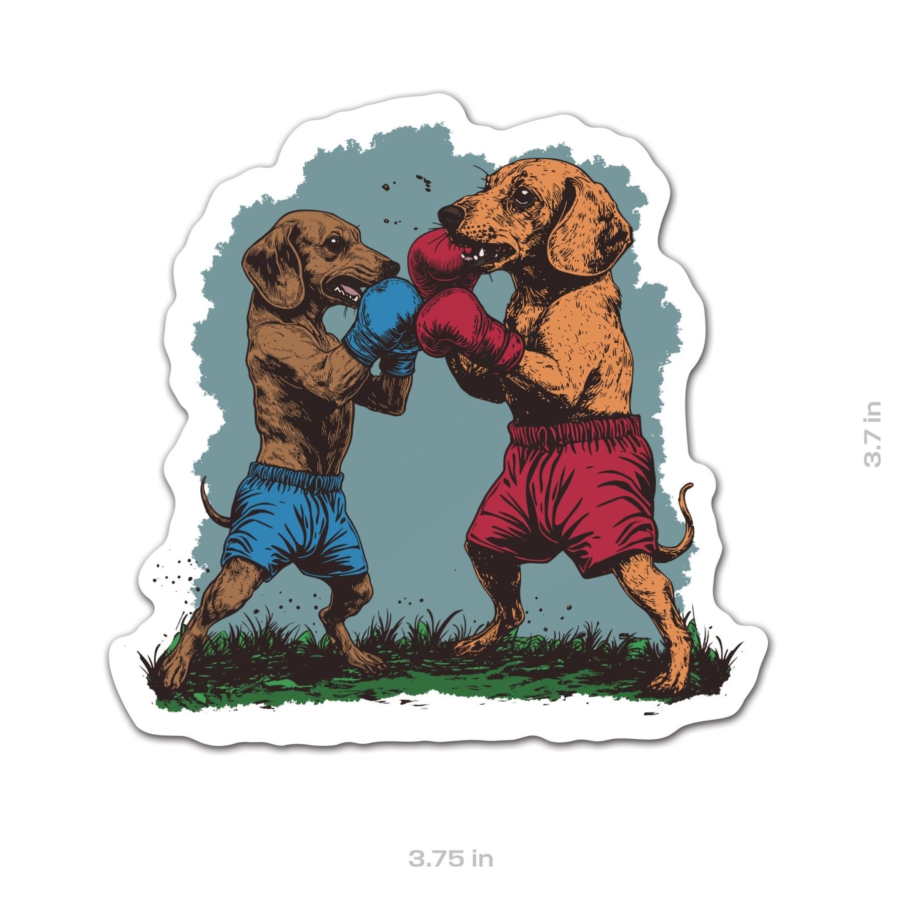 Doxxie Fight Club Sticker - 3.75" - Sticker