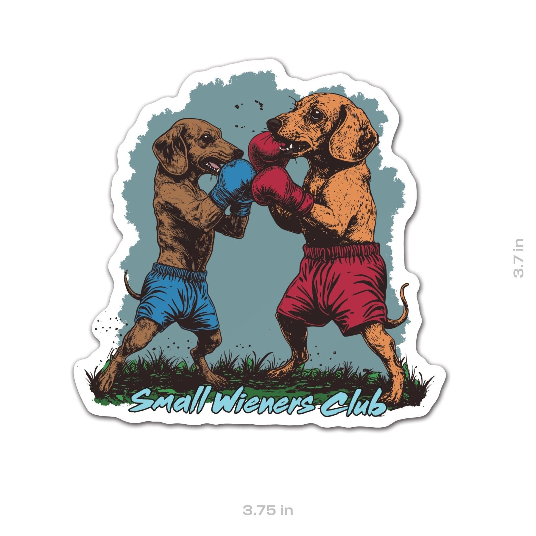 Doxxie Fight Club Sticker - 3.75" - Sticker