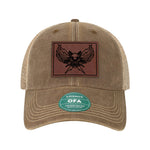 DPS K9 SWAT Leather Patch Old Trucker Hat - OSFA - Private Private Headwear