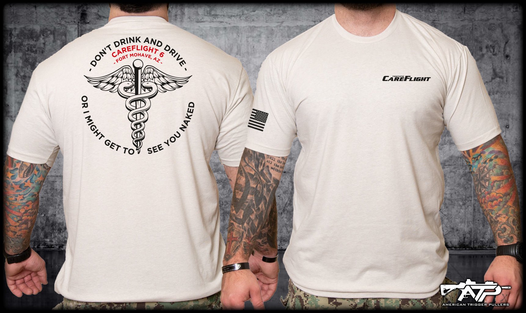 Drink and Drive CareFlight - Small - Private Shirt