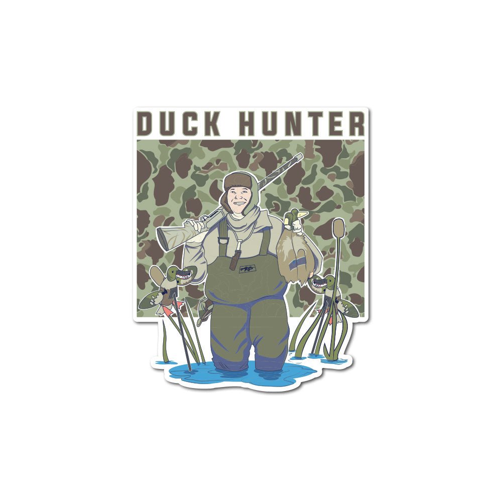 Duck Hunter Sticker - 4" - Sticker