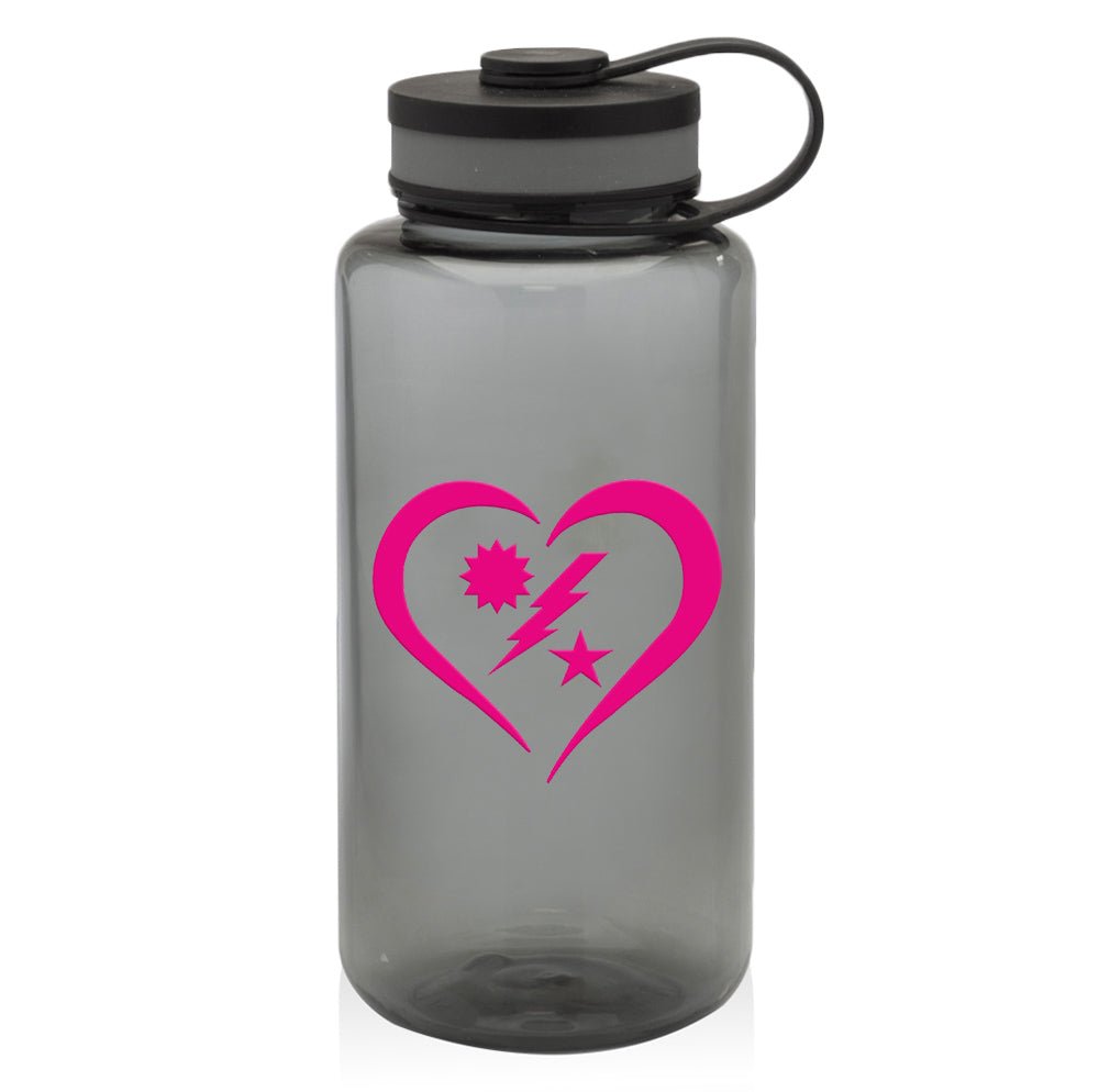 DUI Heart Water Bottle - 38oz - Water Bottle