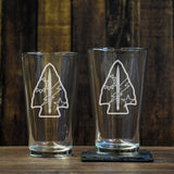 DUI Spearhead Pint Glass Set - Glassware