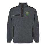 75th DUI Shield Embroidered Melange Fleece Pullover