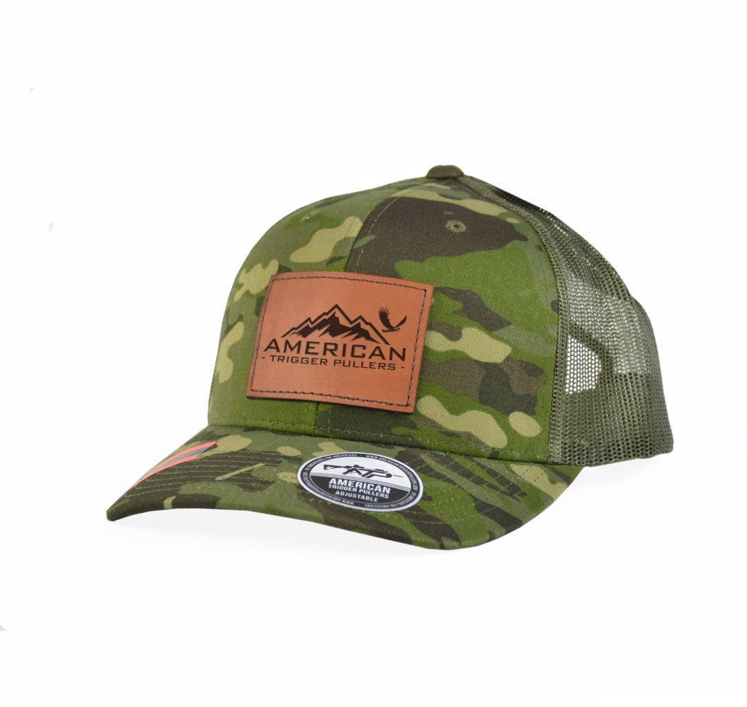 Eagle Mountain Leather Snap - Back - Adjustable - Headwear