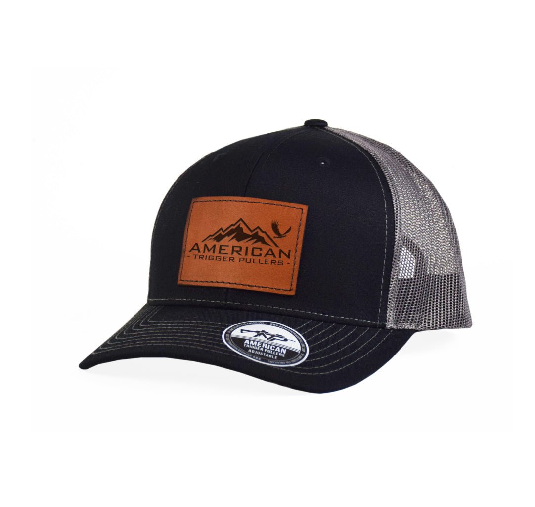 Eagle Mountain Leather Snap - Back - Adjustable - Headwear