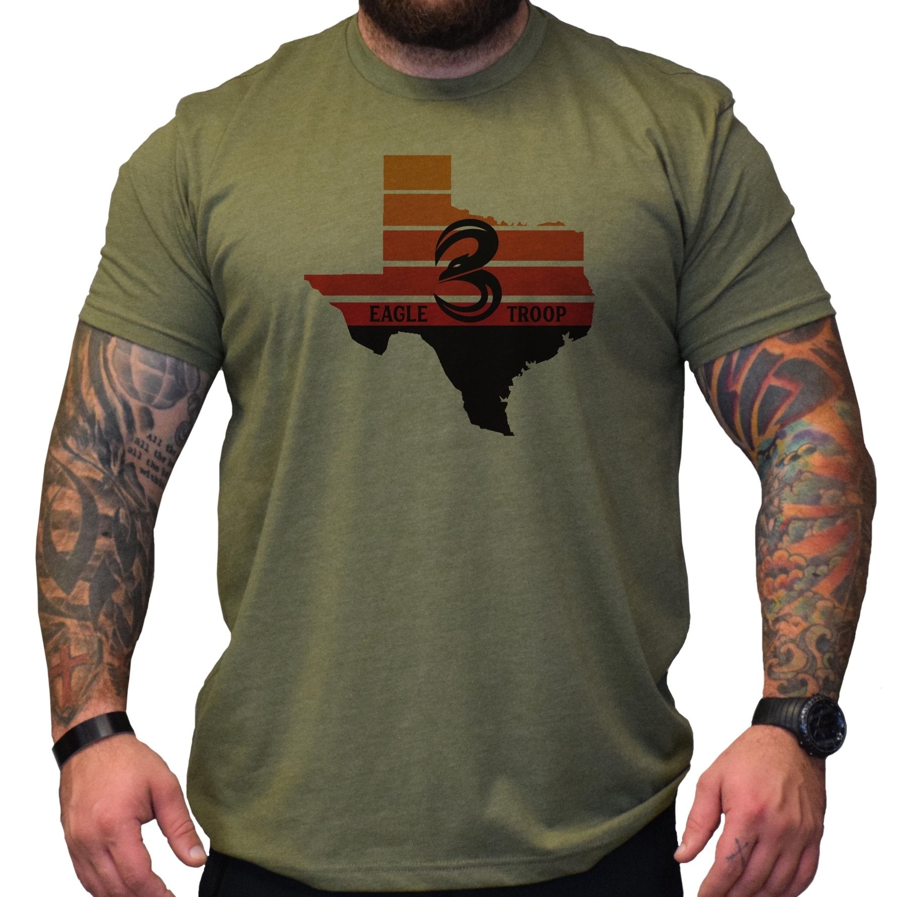 Eagle Troop Texas Sunset - Small - Private Shirt